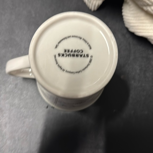 Starbucks percolator pot icon mug ivory and blue - Picture 5 of 5